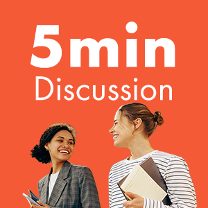 5分間ディスカッション
